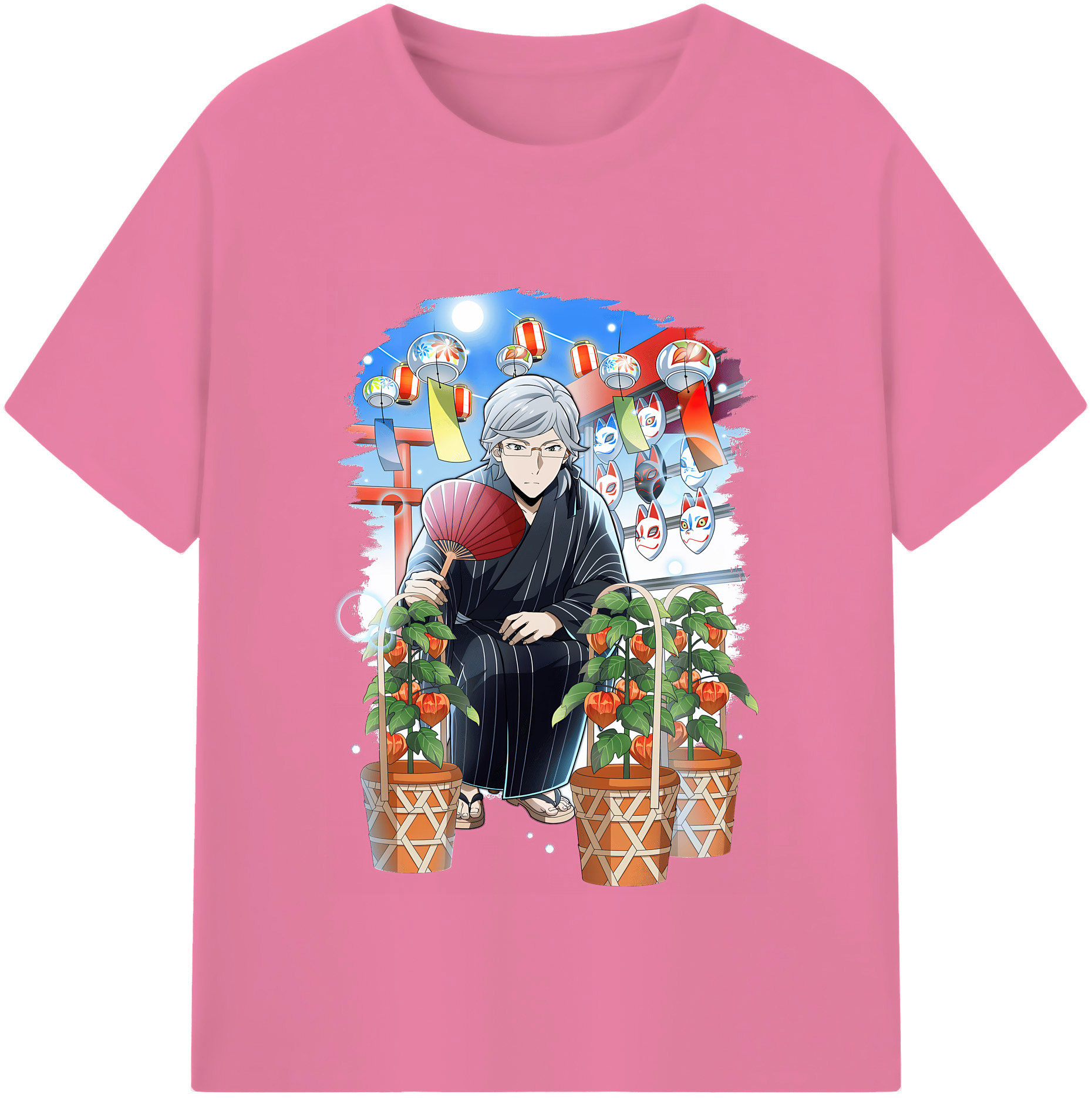 （画像用） 文豪ストレイドッグス Bungo Stray Dogs 綿100％半袖Tシャツ（フロントプリント）